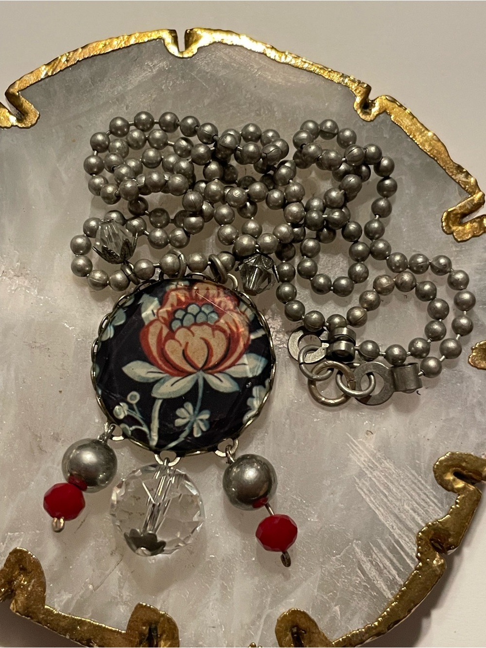 Signed Ayala Bar Artisan Necklace #8969